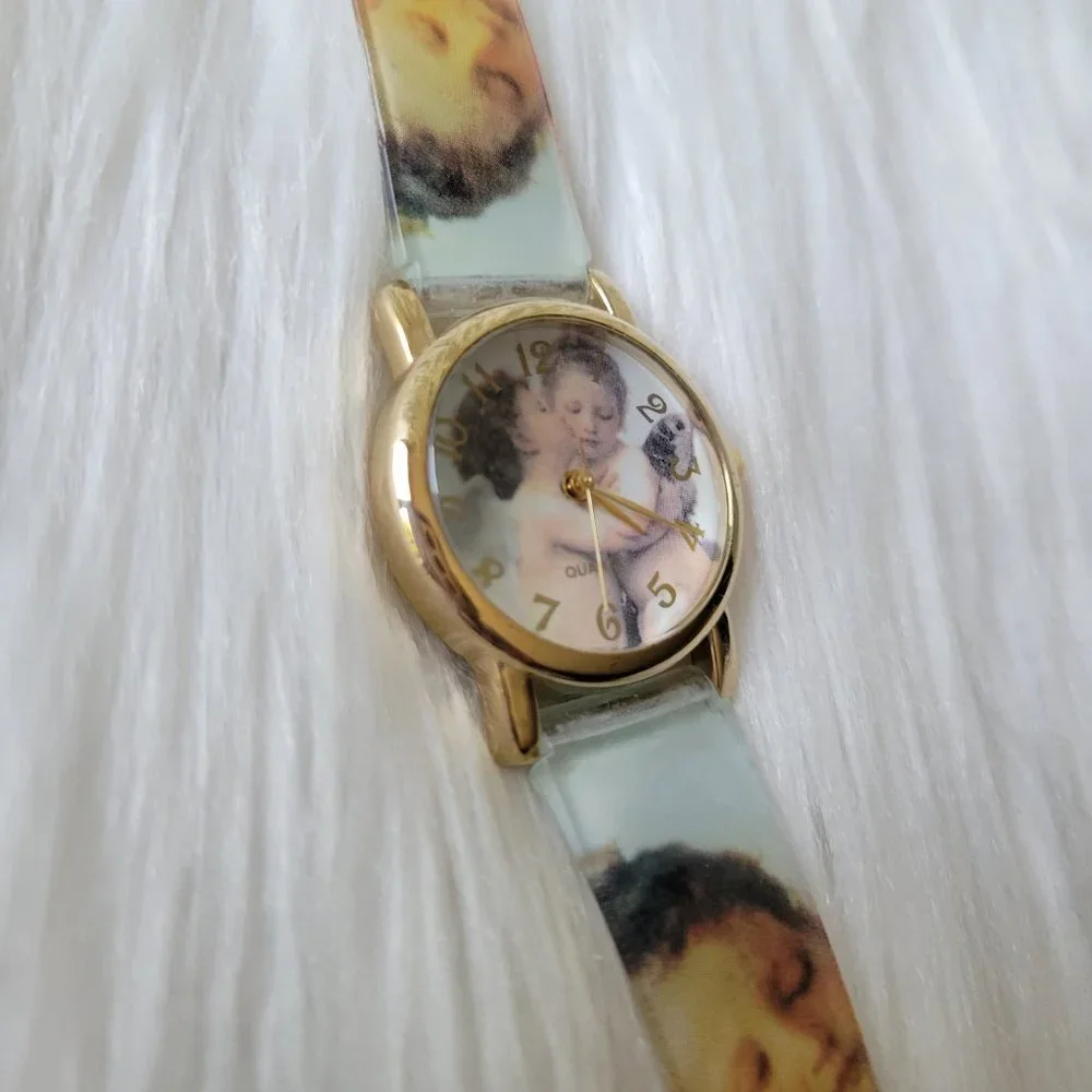 Angel Cherub Design Watch